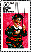 ドイツ人形劇切手