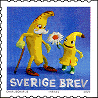 スウェーデン：　バナナーズ | 人形劇切手