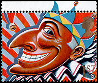 UK: Mr. Punch | Puppet Stamp