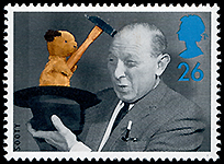 UK: Suti and Matthew Corbett | Puppet Stamp