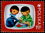 Poland: TV of the ball puppets | Puppet Stamp