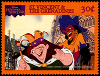 Saint Vincent and the Grenadines: Puppeteer Cropin | Puppet Stamp