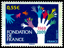 France: Illustration of finger puppet | Puppet Stamp
