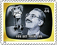 USA: "You Bet You Life" | Puppet Stamp