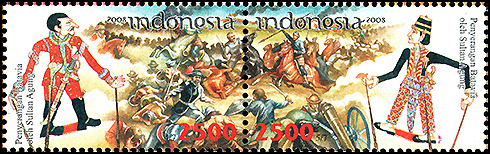  | PIndonesia: Batavia of the riot, Agungu Shogunuppet Stamp