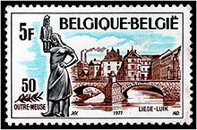 ベルギー：チャンチェの人形 | 人形劇切手