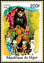 ニジェール：ピノキオ | 人形劇切手