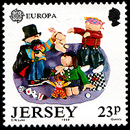 Jersey: Toy string puppet