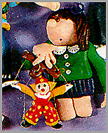ジャージー：　玩具の糸あやつり人形 | 人形劇切手
